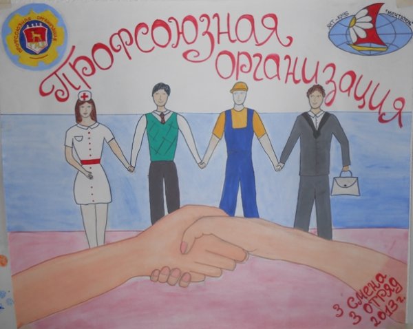 Рисунки на тему профсоюз глазами детей