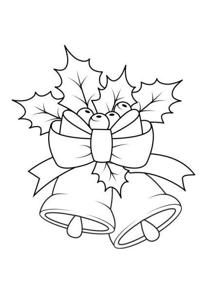 Школьный звонок трафарет