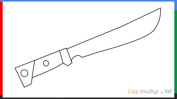 Мачете рисунок карандашом