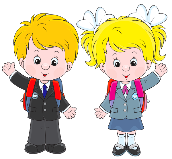 Ученики мультяшные