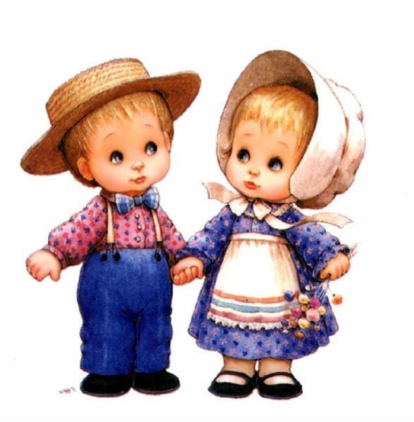 Изображение мальчика и девочки