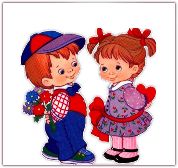 Изображение мальчика и девочки