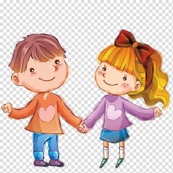 Изображение мальчика и девочки