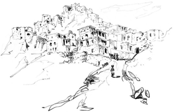 Пейзажи аула