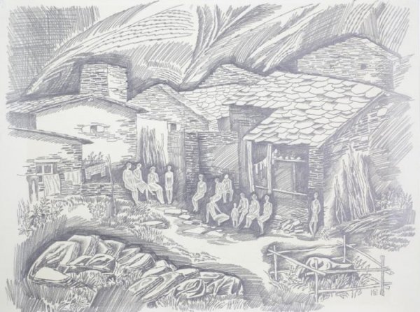 Дагестан аул ,селенья карандаш