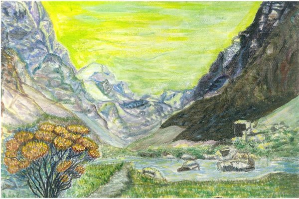 Художник Шариф Шахмарданов