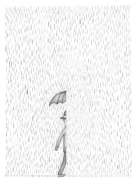 Дождь для презентации