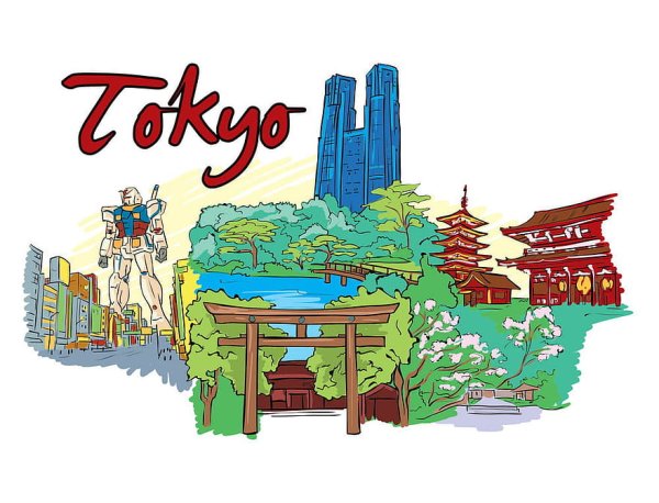 Токио вектор