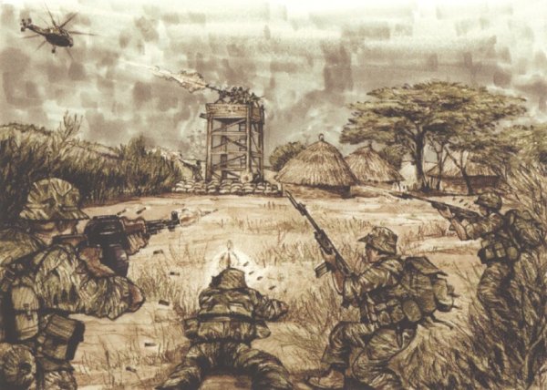 Рисунки спецоперации