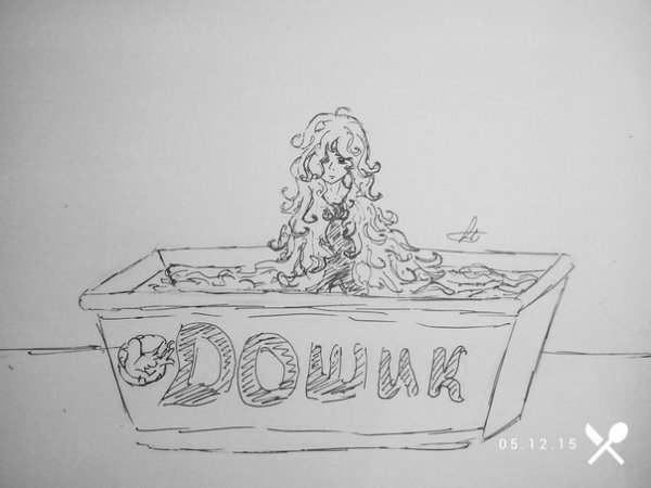 Нарисовать доширак