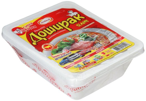 Лапша доширак говядина 90г лоток