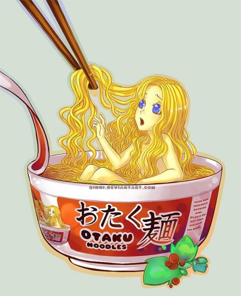 Аниме рамен тян