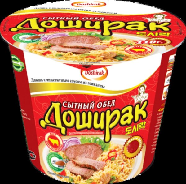 Лапша "доширак"сытный обед 110гр