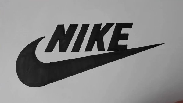 Трафарет Nike