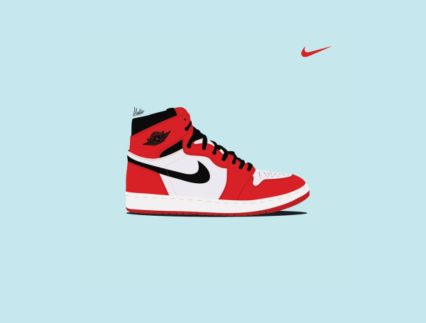 Nike Air Jordan 1 логотип