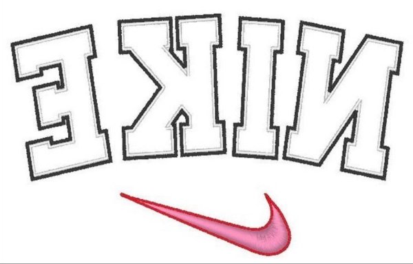 Найк Винтаж лого