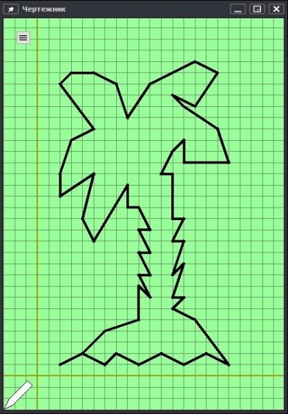 Узор чертежник