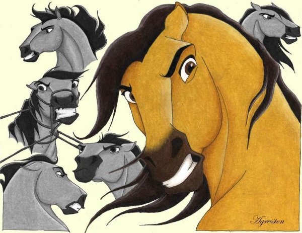 Мустанг спирит душа прерий арт