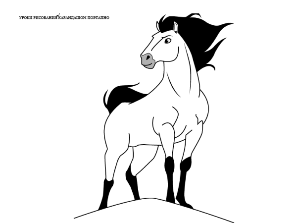 Как нарисовать Спирита