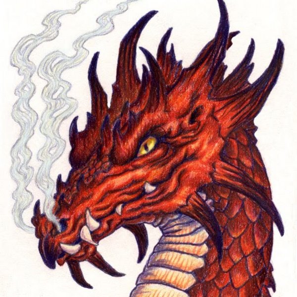 Красный дракон Драго