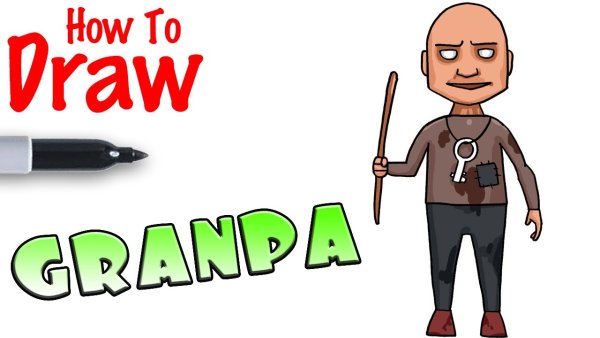 Бабушка ГРЕННИ рисунок