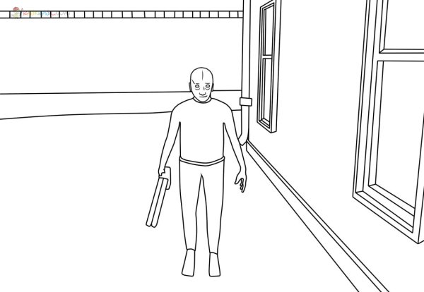 Бабушка ГРЕННИ рисунок