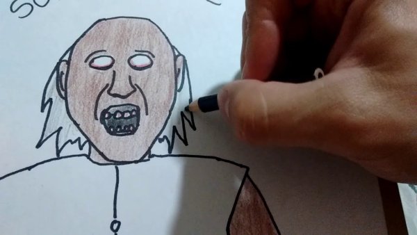 Бабушка ГРЕННИ рисунок