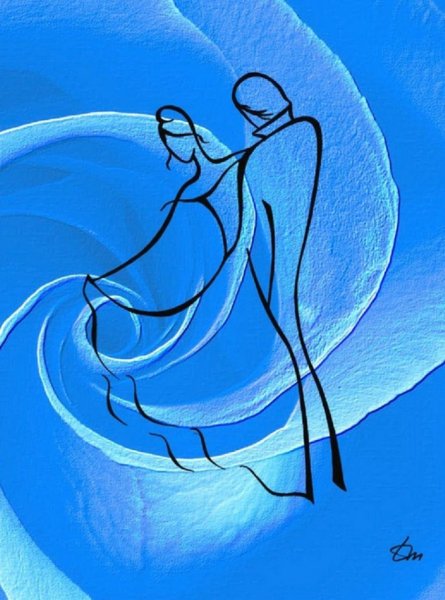 Художник минималист Татьяна Марковцева трио