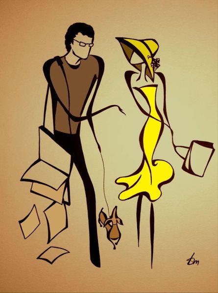 Татьяна Марковцева танцы Силуэтная живопись