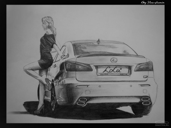 Раскраски Лексус nx200