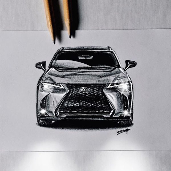 Лексус ЛХ 570 раскраска
