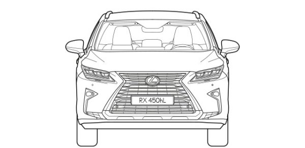Lexus LX 570 draw
