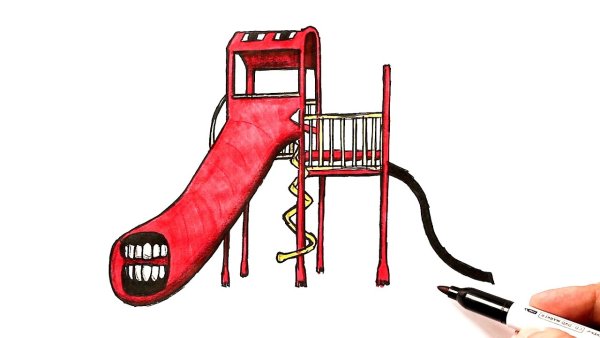 SCP 1562 горка с туннелем