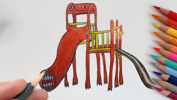 Горка Пожиратель нарисовать