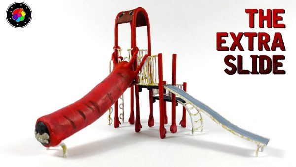 Детская горка Пожиратель Тревор Хендерсон