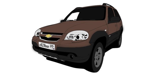 Нива Шевроле контур