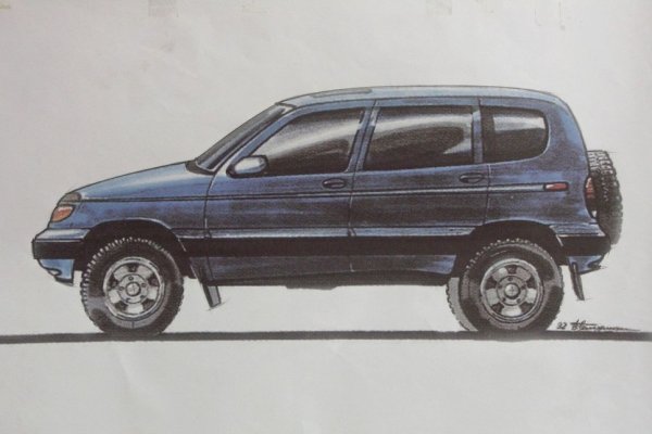 Шарж внедорожник