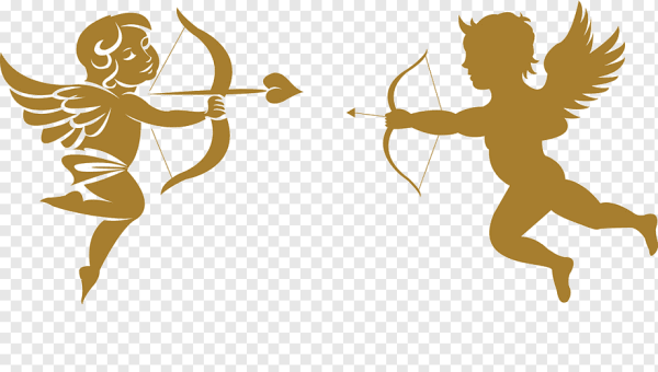 Амур с луком и стрелами