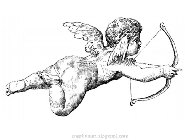 Ангелочки гравюра