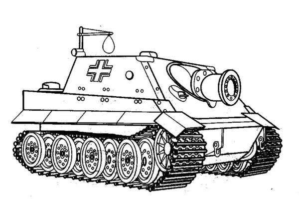 Рисунки танков ручкой