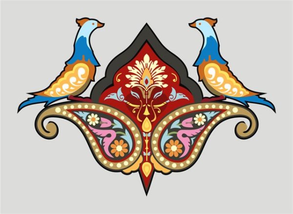 Восточный орнамент иллюстрация