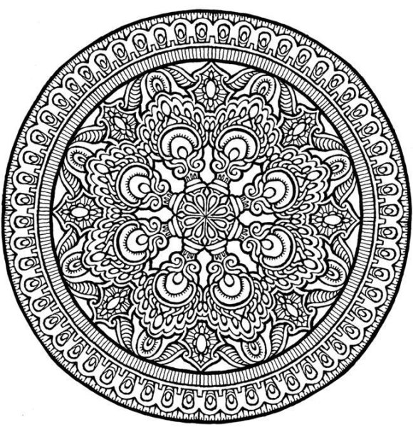 Узоры для росписи тарелок