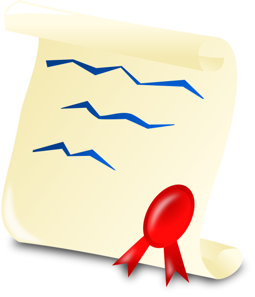 Сертификат рисунок