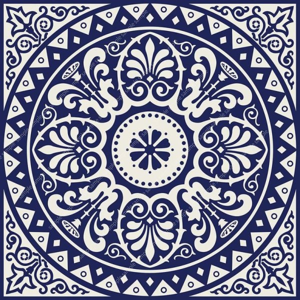 Мандала азулежу
