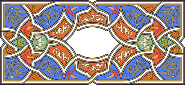 Восточный орнамент палестинский