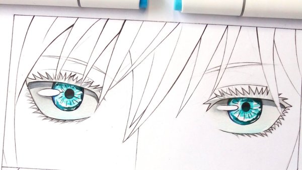 Годжо глаза аниме