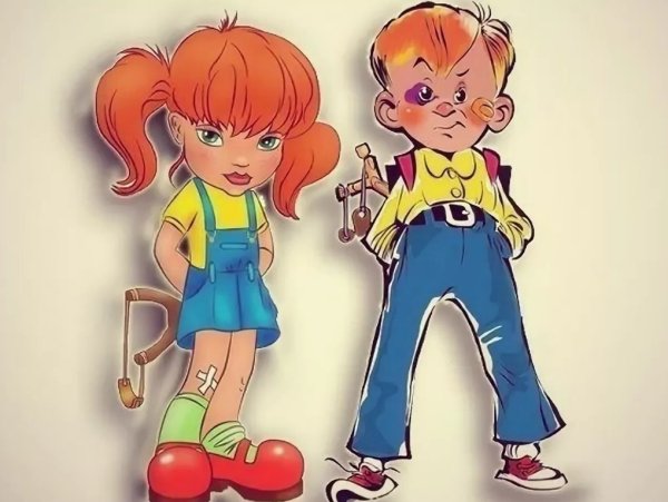 Девочка хулиган