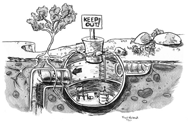 Убежище рисунок