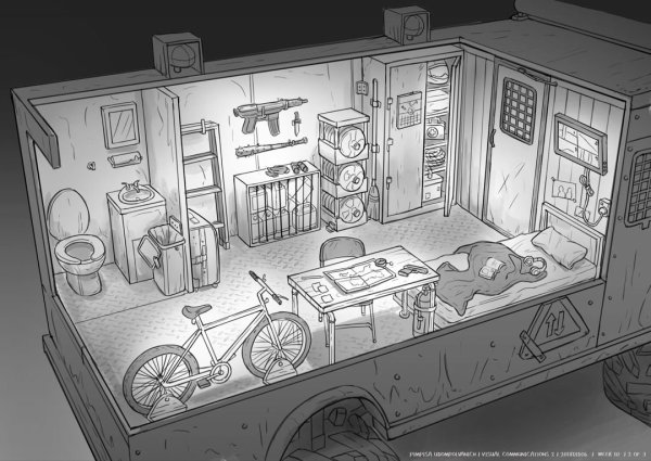 Зомби апокалипсис убежище