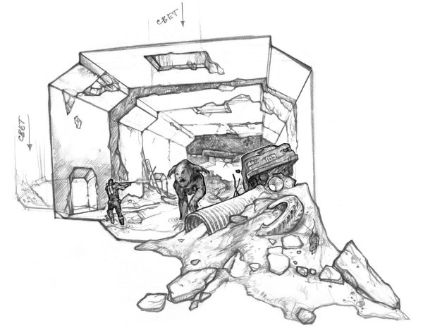 Сталкер скетчи локаций